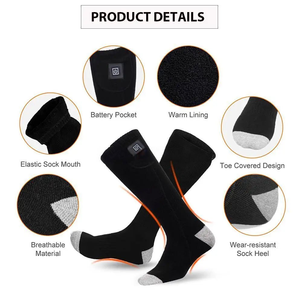 Heating Socks With Battery Box Rechargeable - VoltraWear