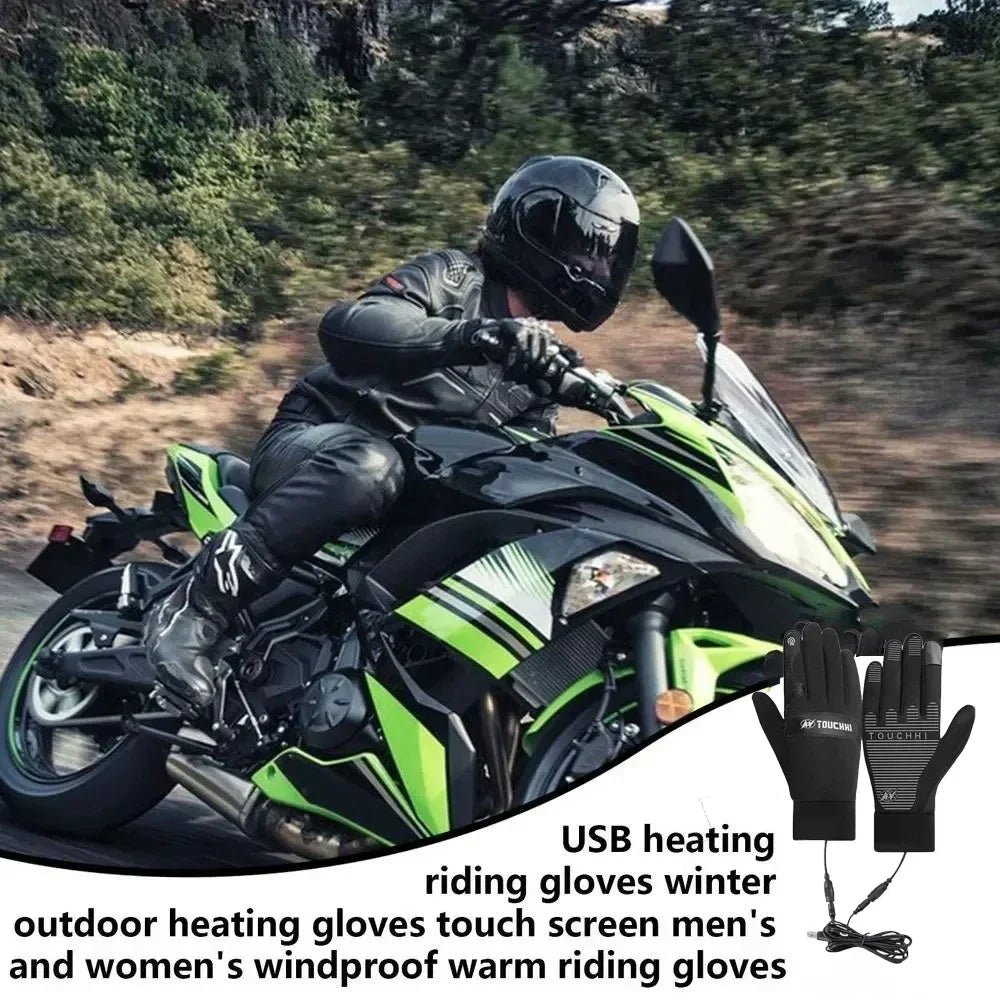 USB Heated Gloves Waterproof Touchscreen - VoltraWear