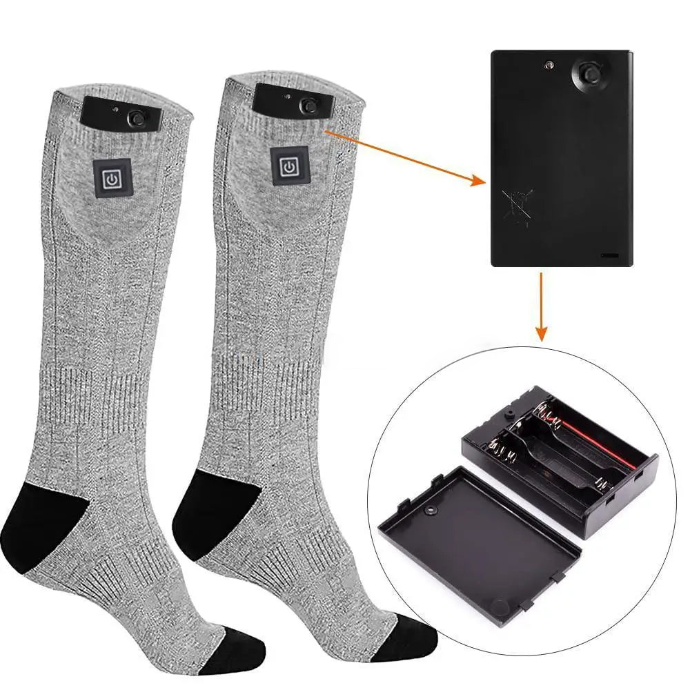 Heating Socks With Battery Box Rechargeable - VoltraWear