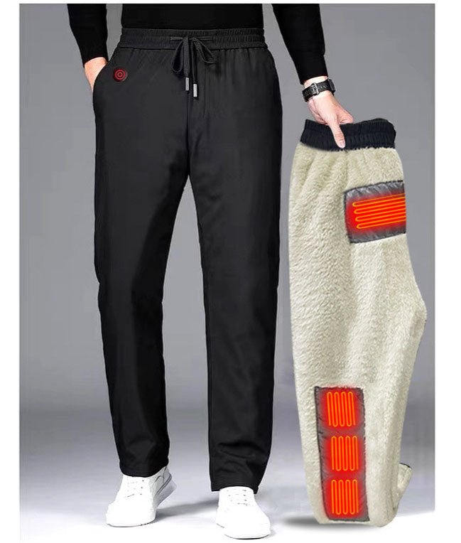 Hot pants for winter warmth, USB electric heating, cotton pants with fleece - VoltraWear