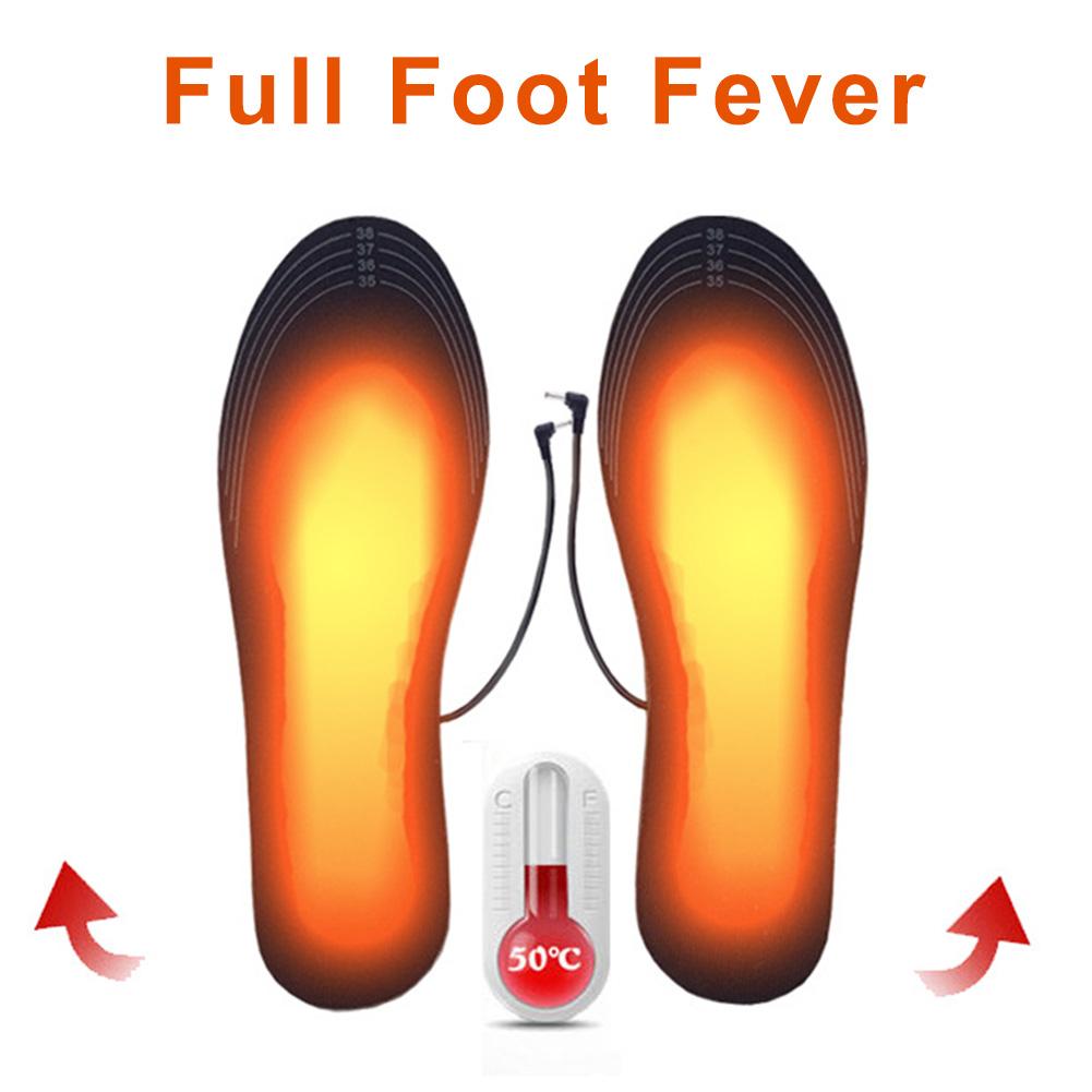 Winter Warmer Foot USB Charging Electric Heated Insoles - VoltraWear