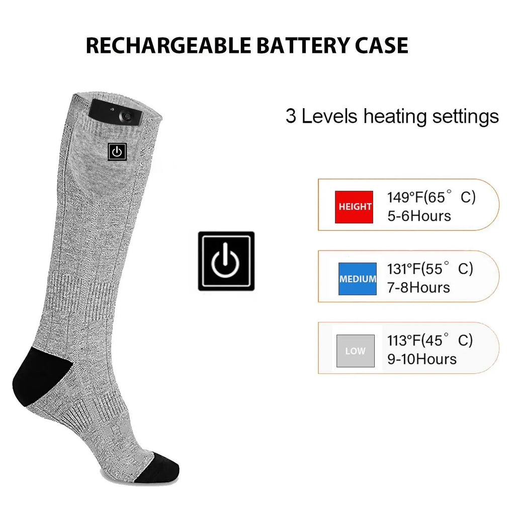 Heating Socks With Battery Box Rechargeable - VoltraWear