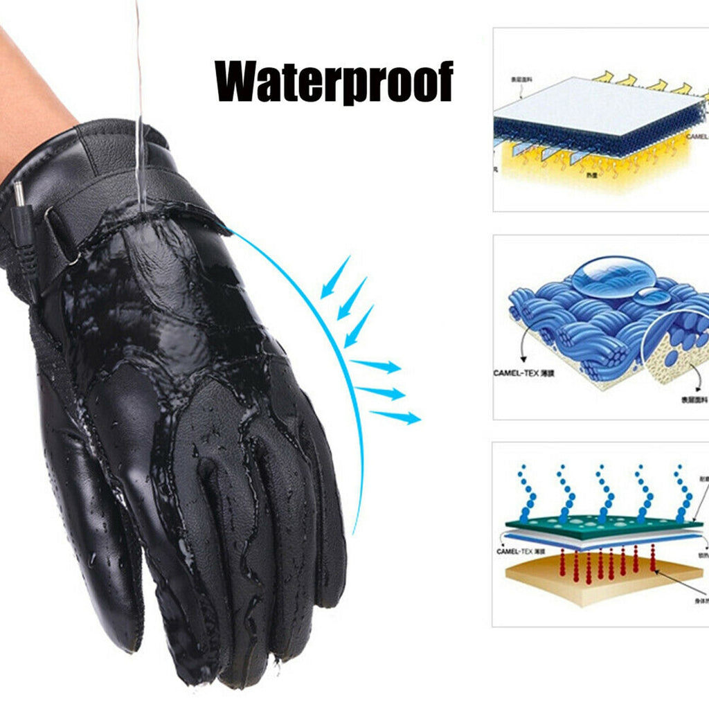 Electric Heated Gloves Waterproof Windproof - VoltraWear