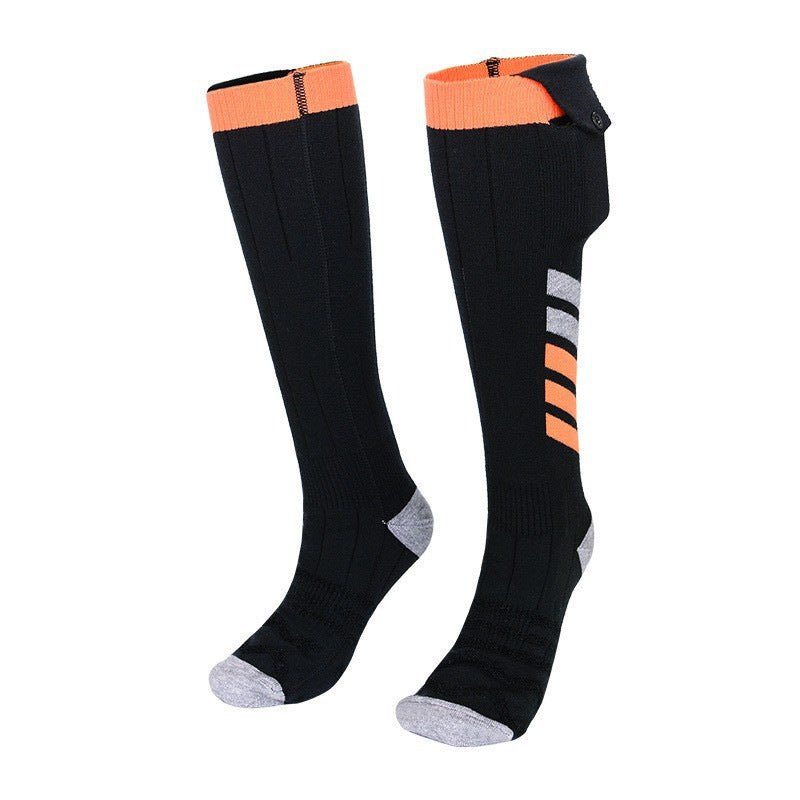 Warm socks for winter, electrically heated socks with USB charging, long tube - VoltraWear