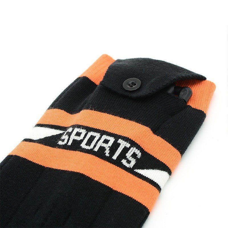 Warm socks for winter, electrically heated socks with USB charging, long tube - VoltraWear