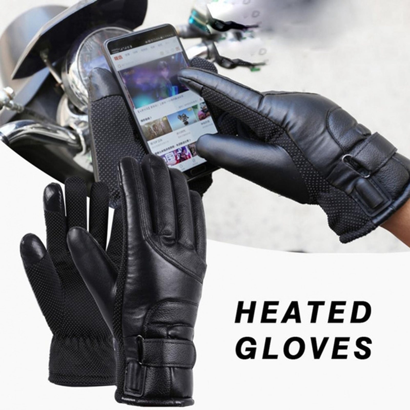 Electric Heated Gloves Waterproof Windproof - VoltraWear