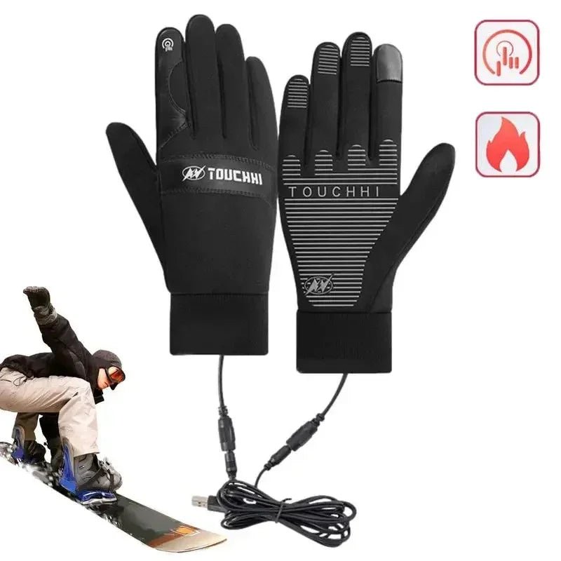 USB Heated Gloves Waterproof Touchscreen - VoltraWear
