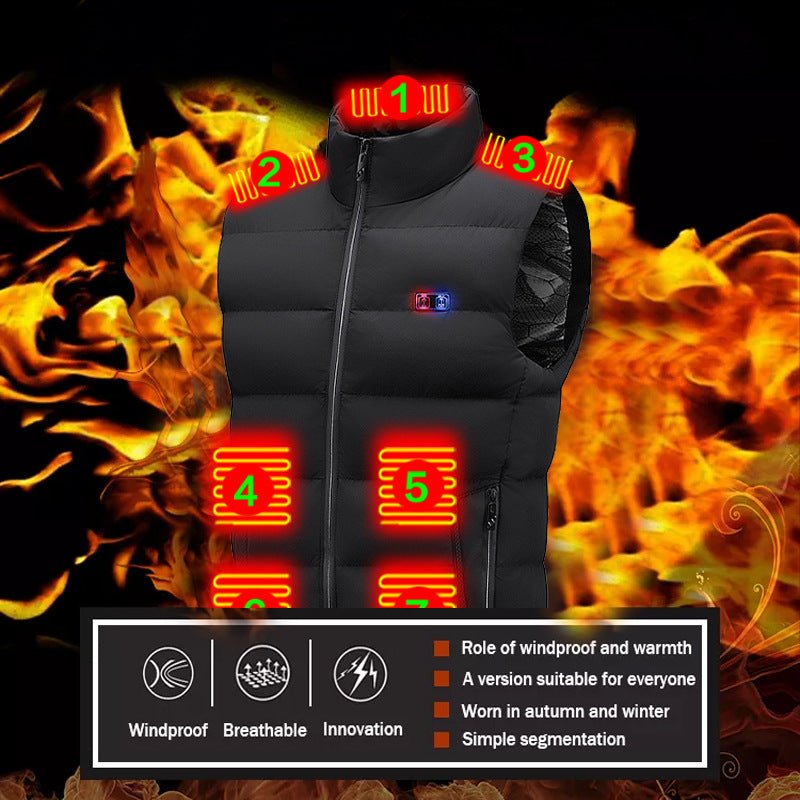 heating vest for men and women, USB electric heating vest - VoltraWear
