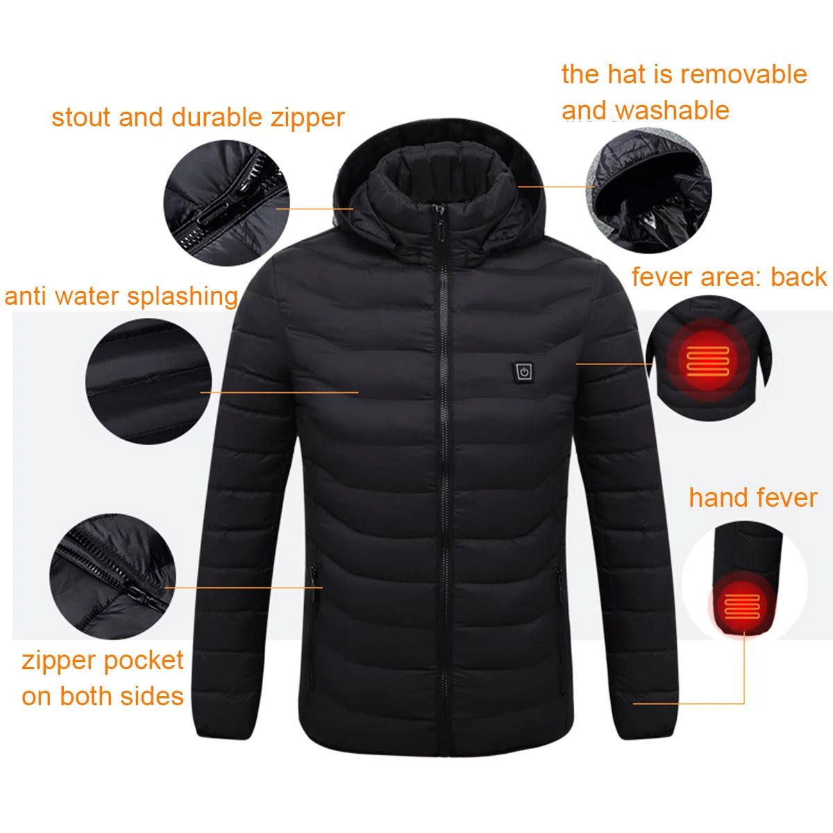 Voltrawear USB Heated Electric Jacket - VoltraWear